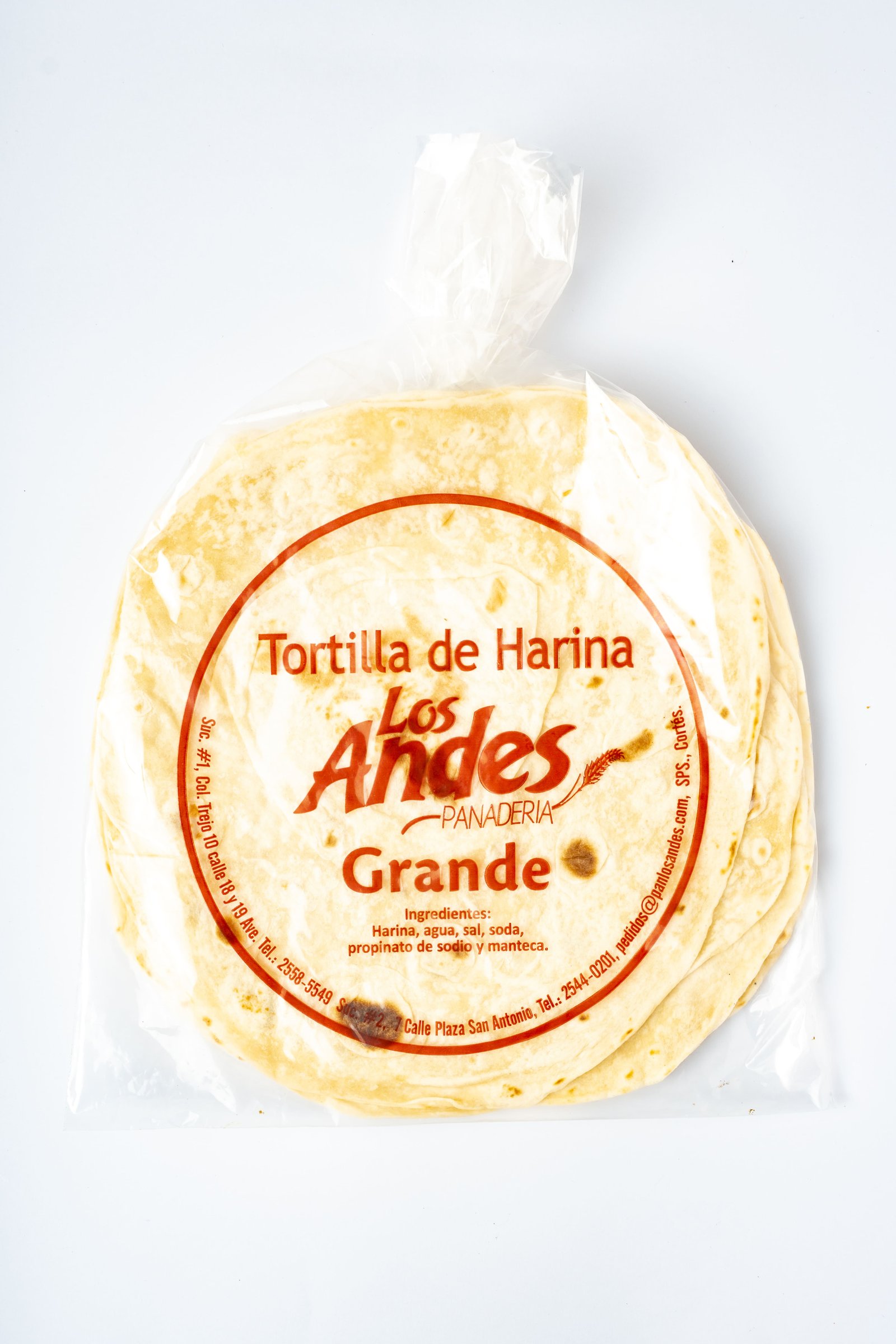 Tortilla de Harina Grande