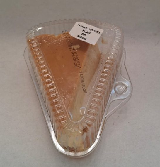 Flan de Coco en Pieza